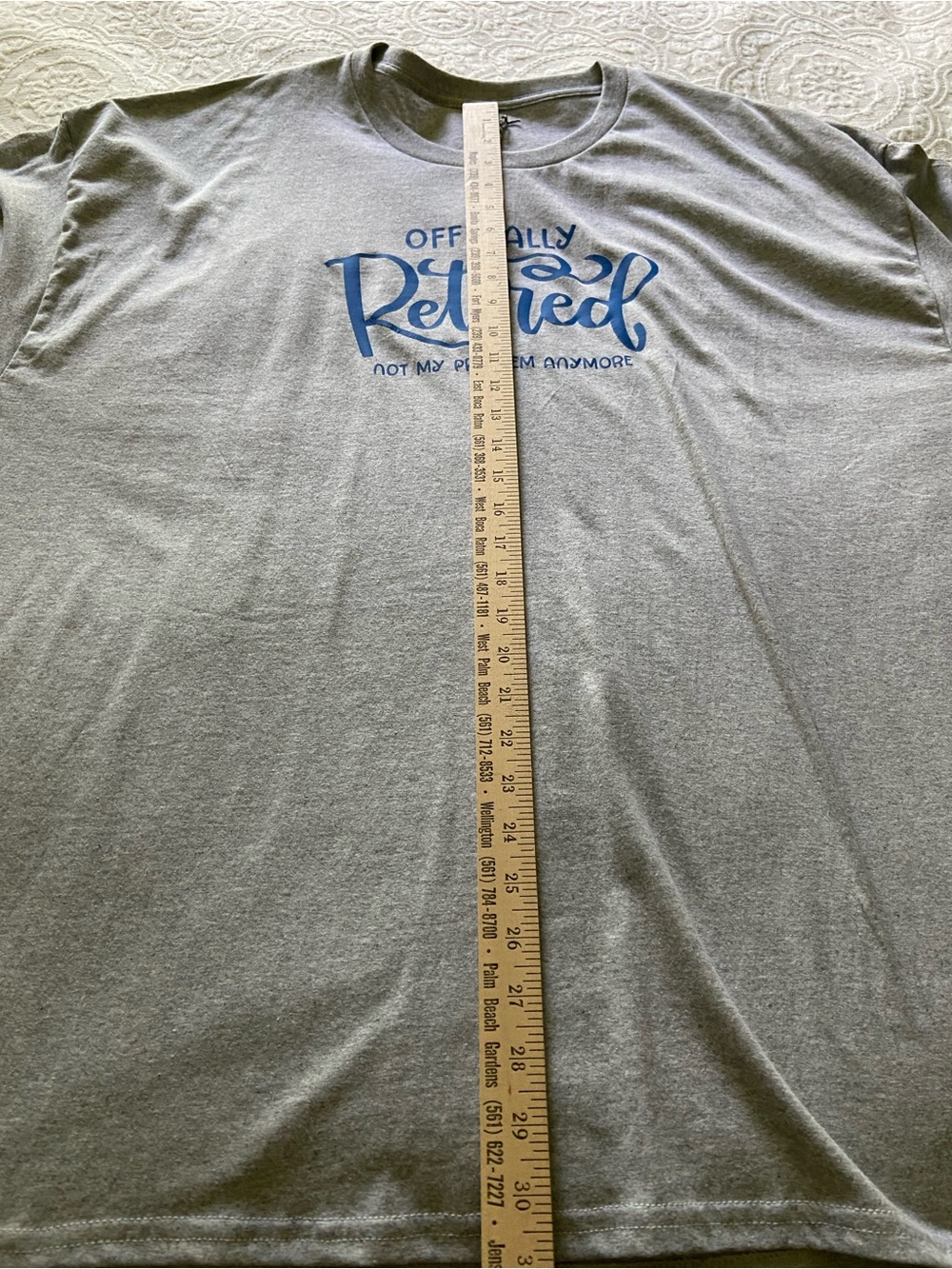 NWOT Retired short sleeve tee size 3X - Picture 5 of 8